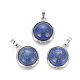 Natural Lapis Lazuli Pendants G-L512-B05-1