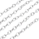 304 Stainless Steel Dapped Cable Chains CHS-D027-01P-3