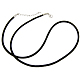 Lederband Halskette Herstellung NFS058-3-1