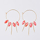 316L Surgical Stainless Steel Hoop Earring EJEW-JE03678-02-1