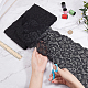 Polyester Lace Flower Fabric DIY-WH0034-95B-3