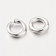 925 Sterling Silver Open Jump Rings STER-I005-32-4mm-2