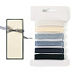 30 Yards 6 Colors Polyester Ribbon OCOR-TAC0028-06B-1