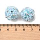 Ручной полимерной глины шариков Rhinestone FIND-NH0001-15A-3