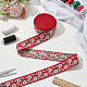 10 ярд полиэфирные ленты с вышивкой в этническом стиле OCOR-FG0002-24A-5