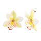 Ohrstecker aus Stoffblumen&nbsp;FS-WG643B1-06-1