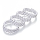 Three Loops Iron Wrap Bracelets BJEW-R308-01-1