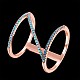 Moda de bronce anillos de banda ancha RJEW-BB21304-RG-6-7