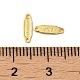 925スターリングシルバーリンク  チェーンタブ  スタンプ925個付き  ゴールドカラー  8.5x2.5x0.5mm  穴：0.7mm STER-D006-04G-3