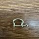 D-Ring-Ankerschäkel aus Messing&nbsp;LS-KK-WH0020-02-1-1