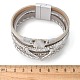 Браслеты из искусственной кожи BOHO-PW0001-039M-6