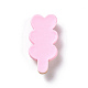 かわいい不透明樹脂デコデンカボション  心のアイスクリーム  模造食品  ピンク  32x15x8mm RESI-L037-09E-2