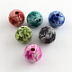 Round Polymer Clay Seed Beads CLAY-R056-M-1