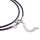 Lederband Halskette Herstellung MAK-PH0002-2.0mm-02-3