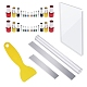 Kits d'outils d'artisanat en acier inoxydable et en argile plastique PW-WG24713-01-1