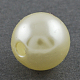 Perles acryliques en perles d'imitation X-PACR-22D-40-1
