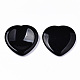 Natural  Obsidian Thumb Worry Stone G-N0325-01Y-2