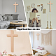 NBEADS Wooden Wall Cross HJEW-WH0036-45-7