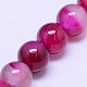 Natural Agate Round Beads Strands G-L088-4mm-08-2