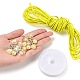 480 pièces perles acryliques transparentes/imitation perle DIY-LS0003-05A-2