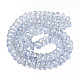 Placcare trasparente perle di vetro fili EGLA-N002-37-F04-2