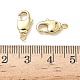 Латунь поворотные застежки когтя омара KK-K238-39G-M-3