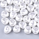 Perles d'imitation en plastique ABS écologiques OACR-T012-05-1