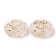Perles acryliques plaquées OACR-C013-39-3