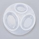 Stampo per ciondolo in silicone ovale DIY-F060-01-2