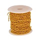 Electroplate Brass Round Ball Chains CHC-L019-66G-2