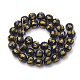 Buddhist Glass Beads Strands GLAA-S174-8mm-01-2