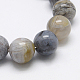 Natural Bamboo Leaf Agate Beads Strands G-G212-20mm-12-1