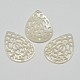 Natural Mother of Pearl Shell Pendants SSHEL-L002-06-2