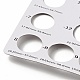 Tarjetas de papel para medir el anillo del dedo TOOL-D057-02-3