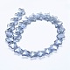 Glass Beads Strands EGLA-F131-3