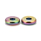 Perlas espaciadoras de acero inoxidable con revestimiento de iones (ip) color arcoíris 304 STAS-F136-02M-2