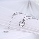 Trendy 925 Sterling Silver Pendant Necklaces NJEW-BB22410-5