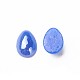 Pearlized Plated Opaque Glass Cabochons PORC-S778-4x7-M-2