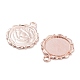 Сеттинги для кулона(кабошонов) PALLOY-A18941-RG-LF-3