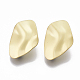 Accessoires de puces d'oreilles en alliage avec surface lisse PALLOY-T064-42MG-1
