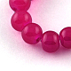 Imitation Jade Glass Beads Strands DGLA-S076-12mm-24-1