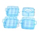 Rectangle Portable PP Plastic Detachable Storage Box CON-D007-02E-5