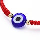 Adjustable Nylon Thread Braided Bead Bracelets BJEW-JB05293-03-3