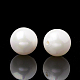 Eco-Friendly Plastic Imitation Shell Beads MACR-S292-18mm-01-2