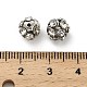 7 мм латунные бусины со стразами X1-KK-S519-01B-P-3