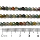 Chapelets de perles en agate mousse naturelle G-H302-A03-01-5