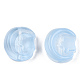 Perlas de vidrio pintado en aerosol transparente GLAA-N035-036-C11-3