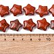 Natürliche rote Jaspis Perlen Stränge&nbsp;G-K359-E04-3