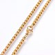 304 Stainless Steel Box Chain Necklaces NJEW-F227-09G-03-2
