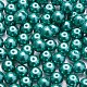 Perles rondes en verre teinté écologique HY-BC0001-8mm-RB118-3
